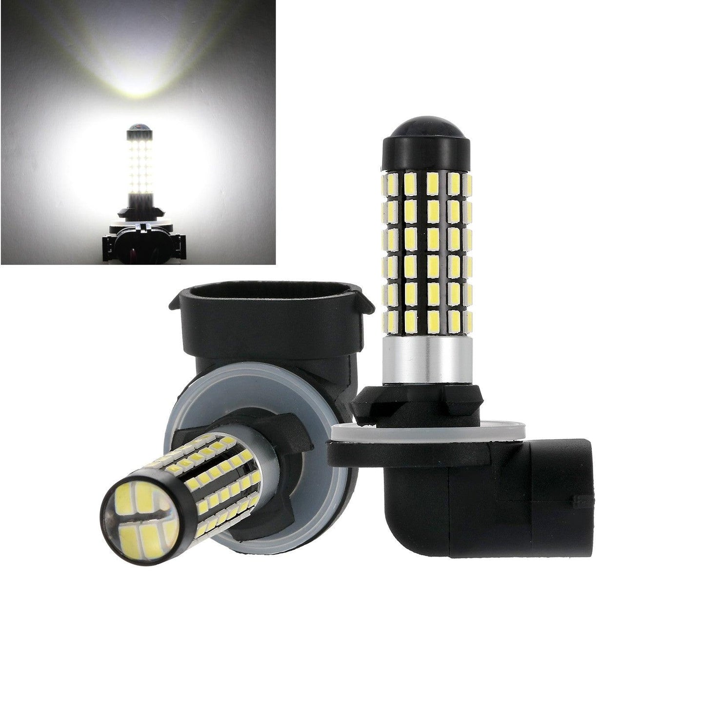 (2pcs/set) 880 881 2000LM 360°with Projector Cool White Led Fog Light Bulbs/DRL