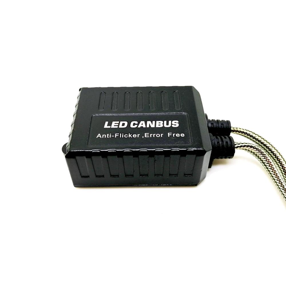 9007 C20-Model Decoder-Pro Enhanced LED Headlight Bulbs Canbus Decoder Harness Harness Conversion Kit 2pcs/Set