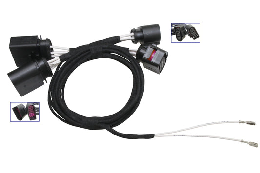 Xenon adapter to halogen headlights for VW Touran 1T3, Caddy 2C