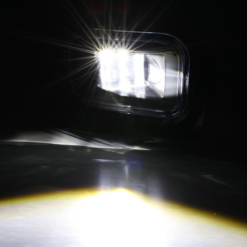 (2pcs/set) 36W LED Fog Light for Dodge Ram 1500 2009-2012 Dodge Ram 2500/3500 2010-2018 (Black)