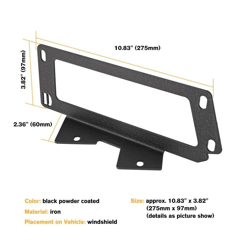 مصابيح LED مقاس 3 بوصات مع أغطية كهرمانية إضافية ومصابيح ضباب مزدوجة وحامل مخفي للصدمات لسيارة دودج رام 2500 3500 2010-2017