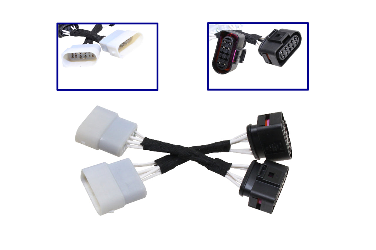 Adapter Halogen to Halogen 12-pin < - > 10-pin Plug & Play for Audi TT 8N