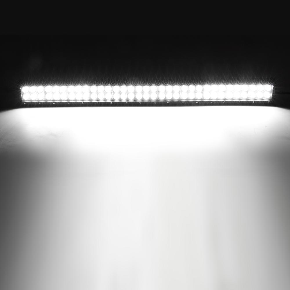 شريط إضاءة LED مزدوج الصف مقاس 32 بوصة من سلسلة Classic-SM، 6000 كلفن، أبيض، مجموعة لسيارات الدفع الرباعي والمركبات الرباعية والشاحنات والقوارب