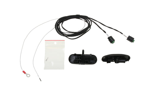 Complete set of heated windshield washer nozzles for VW T6.1 SH