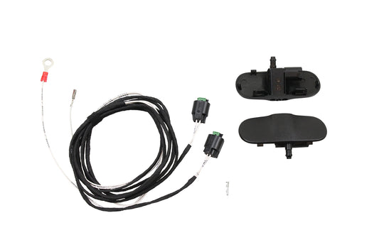 Complete set of heated windshield washer nozzles for VW Crafter SY, SZ, MAN TGE