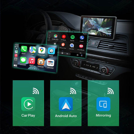 صندوق CarPlay/Android Auto اللاسلكي لأودي