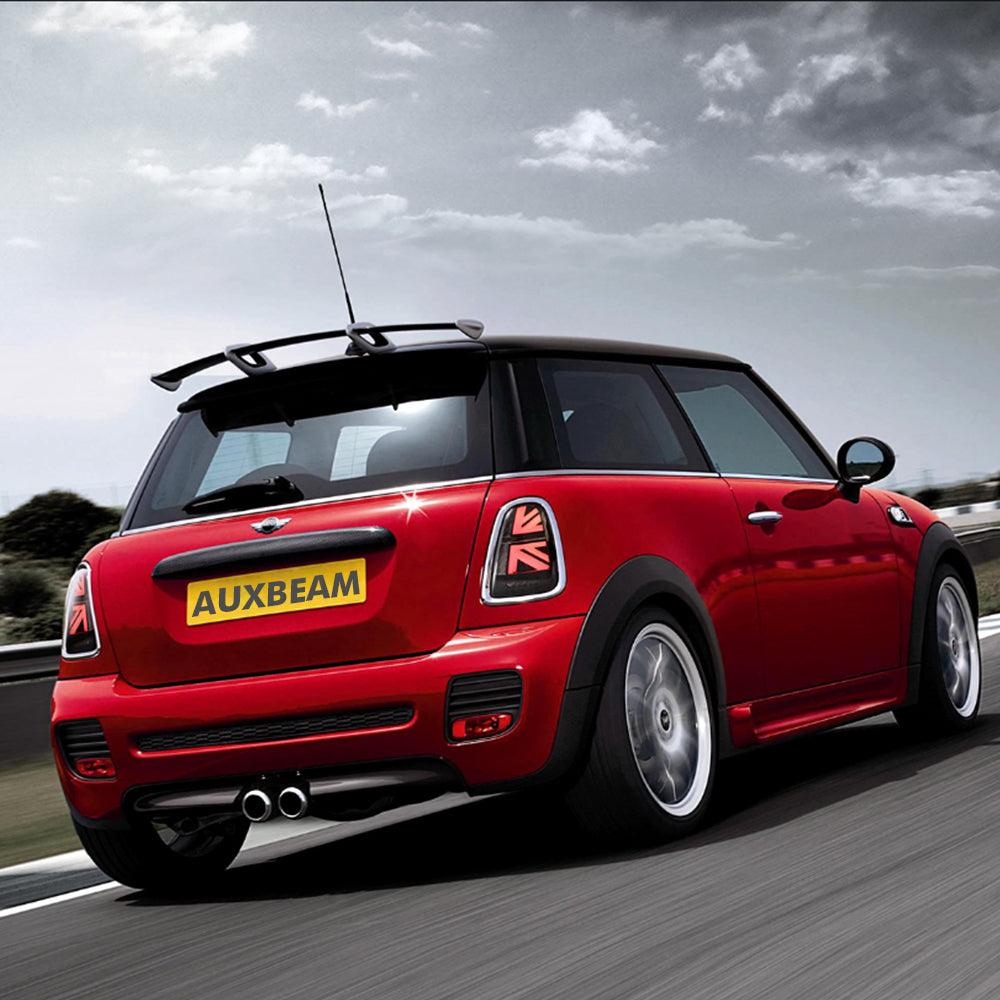 مجموعة مصابيح خلفية LED مع إشارة انعطاف متسلسلة باللون الكهرماني لسيارات ميني R Series الجيل الثاني (R56 R57 R58 R59) موديلات 2007-2015