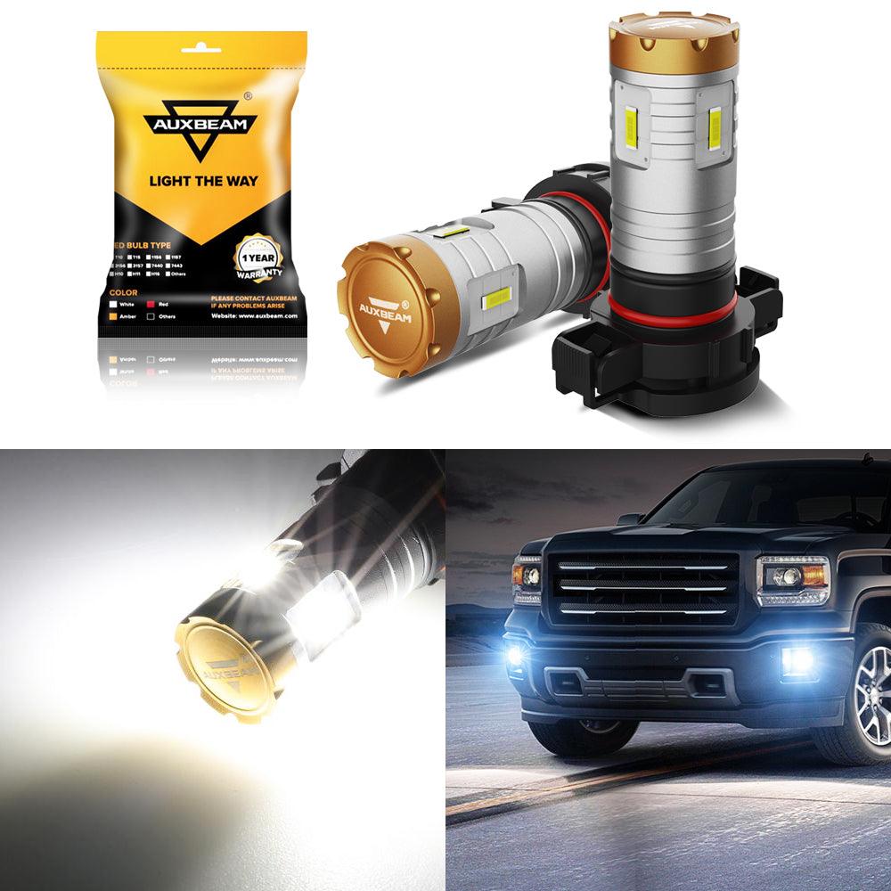 🔥For 2007-2014 GMC Sierra 2500 HD F-16 Plus Series Built-in Canbus Automotive Grade 14000LM LED Light Bulbs High Low Beam Bundle - Auxbeam  – éclairage LED auto