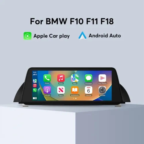 10.25″ Wireless CarPlay Et Android Auto Pour BMW Series 5