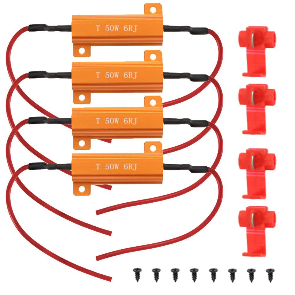 (DIY) فك تشفير مقاومات CANBUS المضادة للوميض لتجنب وميض إشارة الانعطاف السريع ورمز خطأ لوحة القيادة