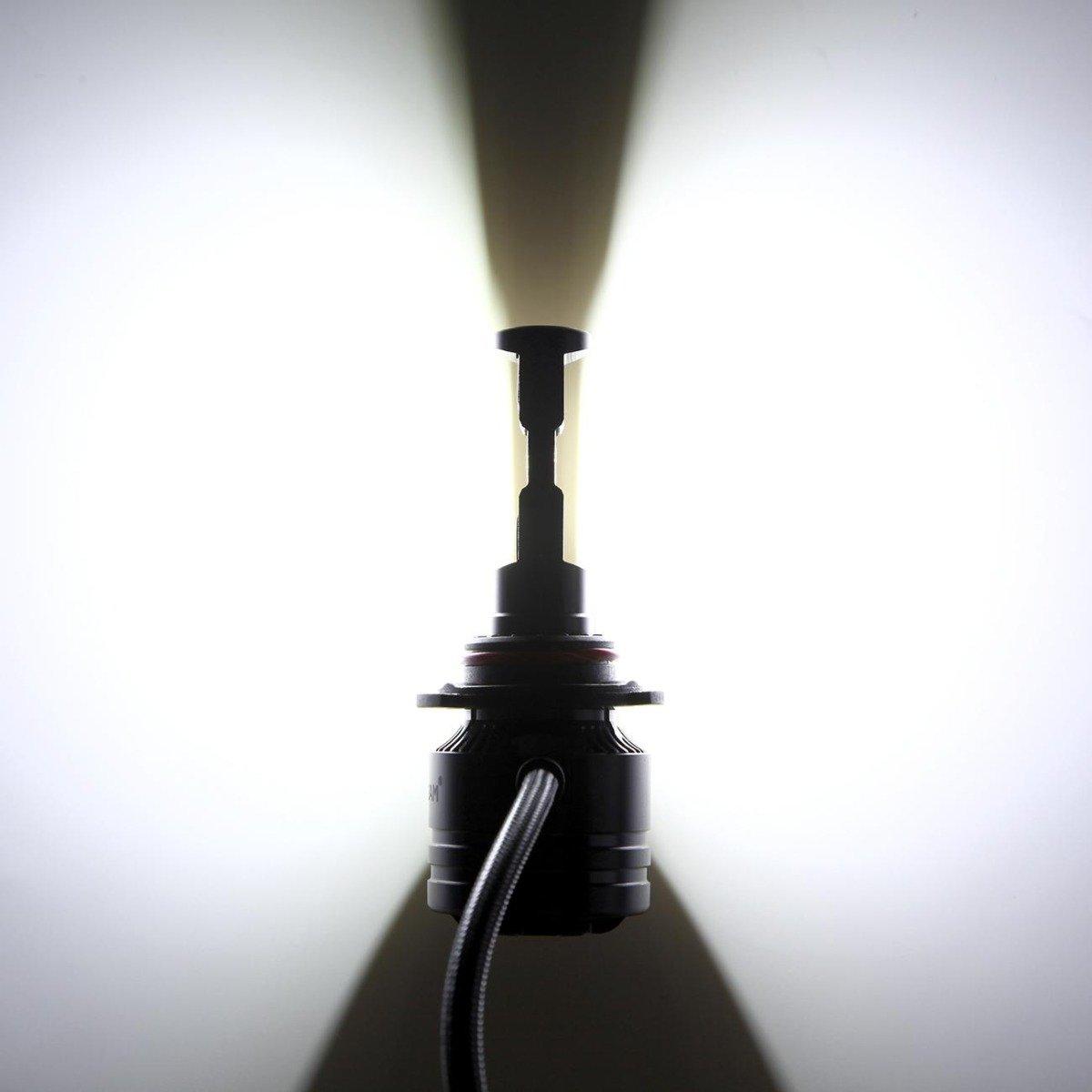 T1 Series Temperature Control Built-in Canbus LED light Bulbs 8000LM