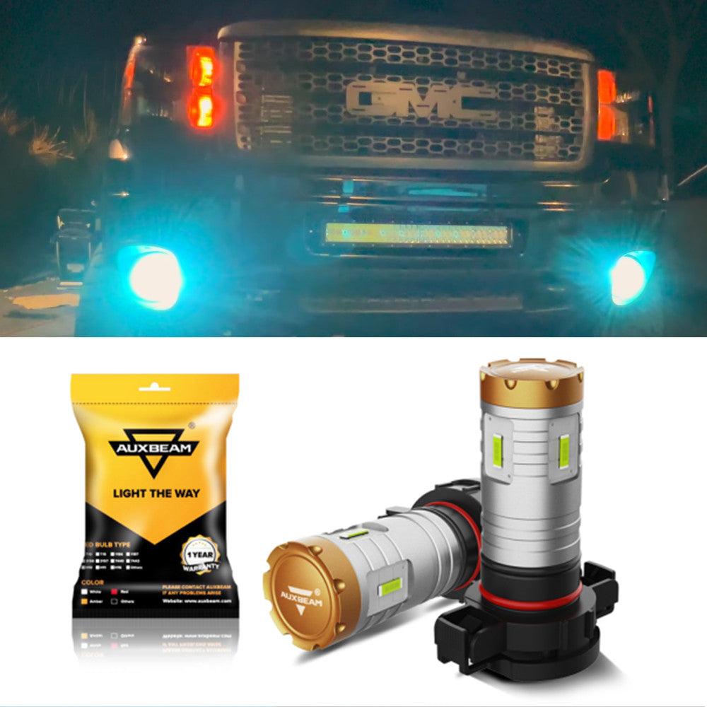 🔥For 2007-2014 GMC Sierra 2500 HD F-16 Plus Series Built-in Canbus Automotive Grade 14000LM LED Light Bulbs High Low Beam Bundle - Auxbeam  – éclairage LED auto