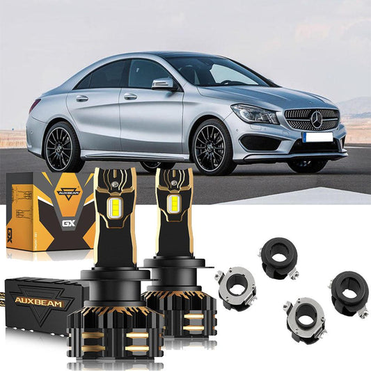 For 2013-2018 Mercedes Benz CLA 245 G (C117, X117) H7 LED Headlight Bulbs - Auxbeam  – éclairage LED auto
