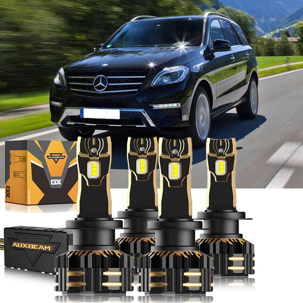 For 2012-2015 Volkswagen ML350 H7 LED Headlight Bulbs Bundle - Auxbeam  – éclairage LED auto