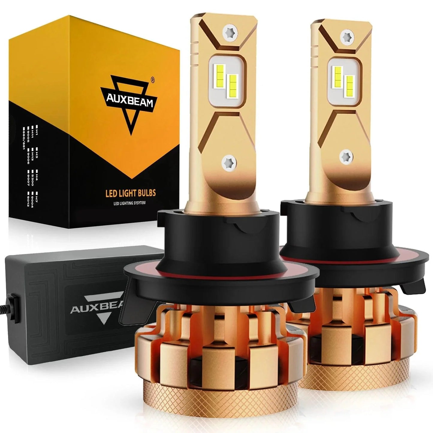 F-16 PLUS Series 18000LM 70W LED Headlight Bulbs 6000K Cool White - Auxbeam  – éclairage LED auto