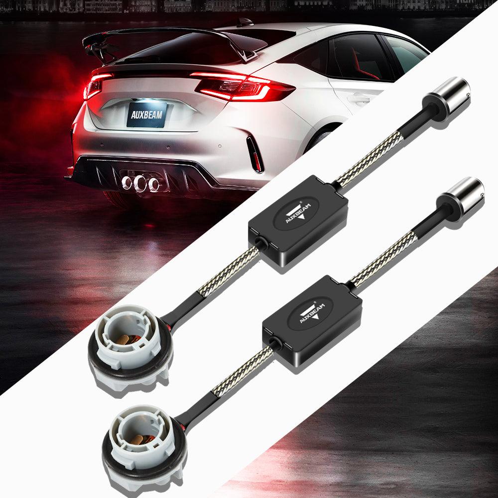 🆕1157 C8-Model فك تشفير مقاومات CANBUS المضادة للوميض وتجنب وميض إشارة الانعطاف السريع وضوء الوميض ورمز خطأ لوحة القيادة قطعتان/مجموعة