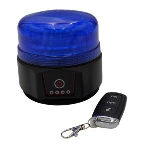 Magnetic Class 1 Blue Rotating Beacon with Remote Control
 
<b>Overview</b> : Enhance the safety of your emergency responses with the Class 1 magnetic blue rotating beacon with remote control. Designed for optimal visibility and ease of use, this tool