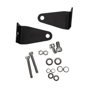 Scrolling ramp with orange LED modules