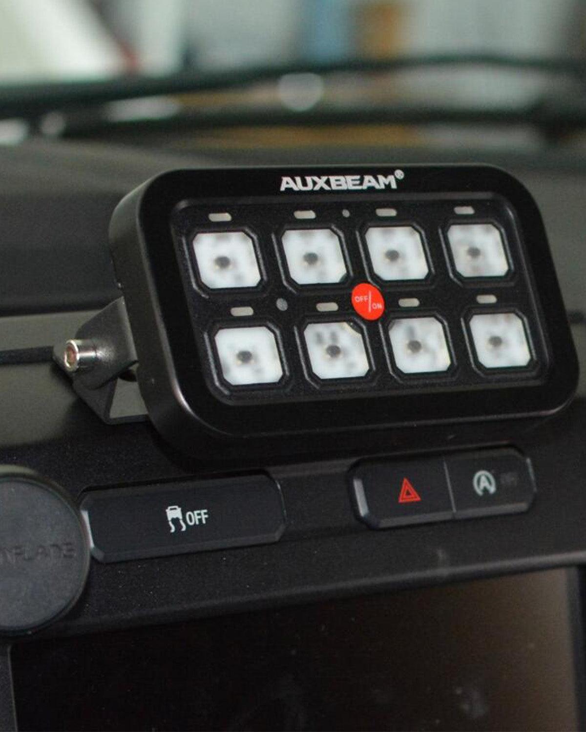 AR Series 6/8 Gang LED Switch Panel,Off Road Light Controller 