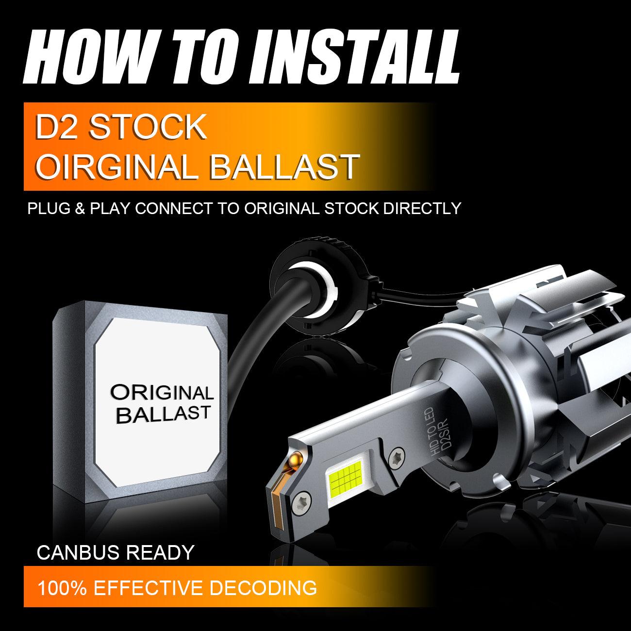 For 2001 - 2009 Mercedes - Benz CL600 with HID headlamps LED Light Bulbs High Low Beam Bundle - FORZA - PARIS