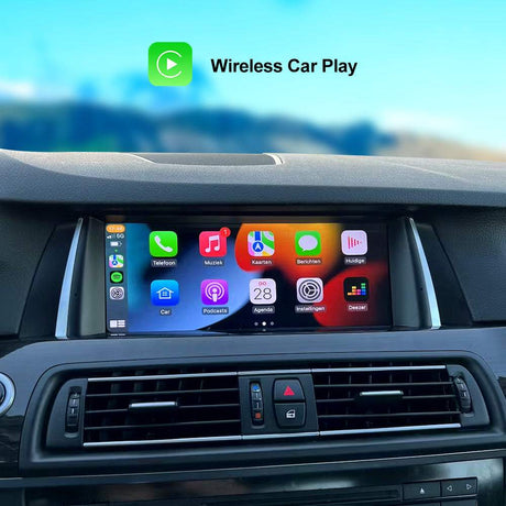 صندوق وسائط متعددة CarPlay/Android Auto مقاس 10.25 بوصة لسيارة BMW