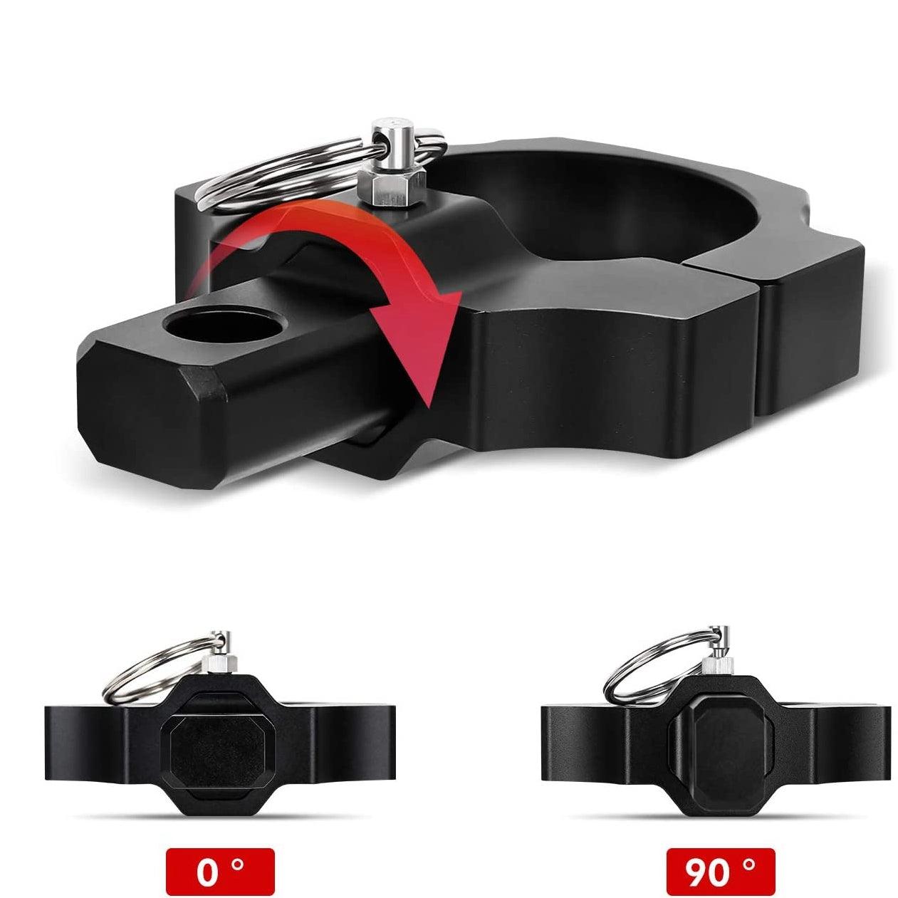 أضواء سوط LED RGB بطول 3 أقدام/4 أقدام مزودة بتقنية البلوتوث/التحكم عن بُعد + حوامل تثبيت أضواء سوط لمركبات UTV وATV والمركبات على الطرق الوعرة