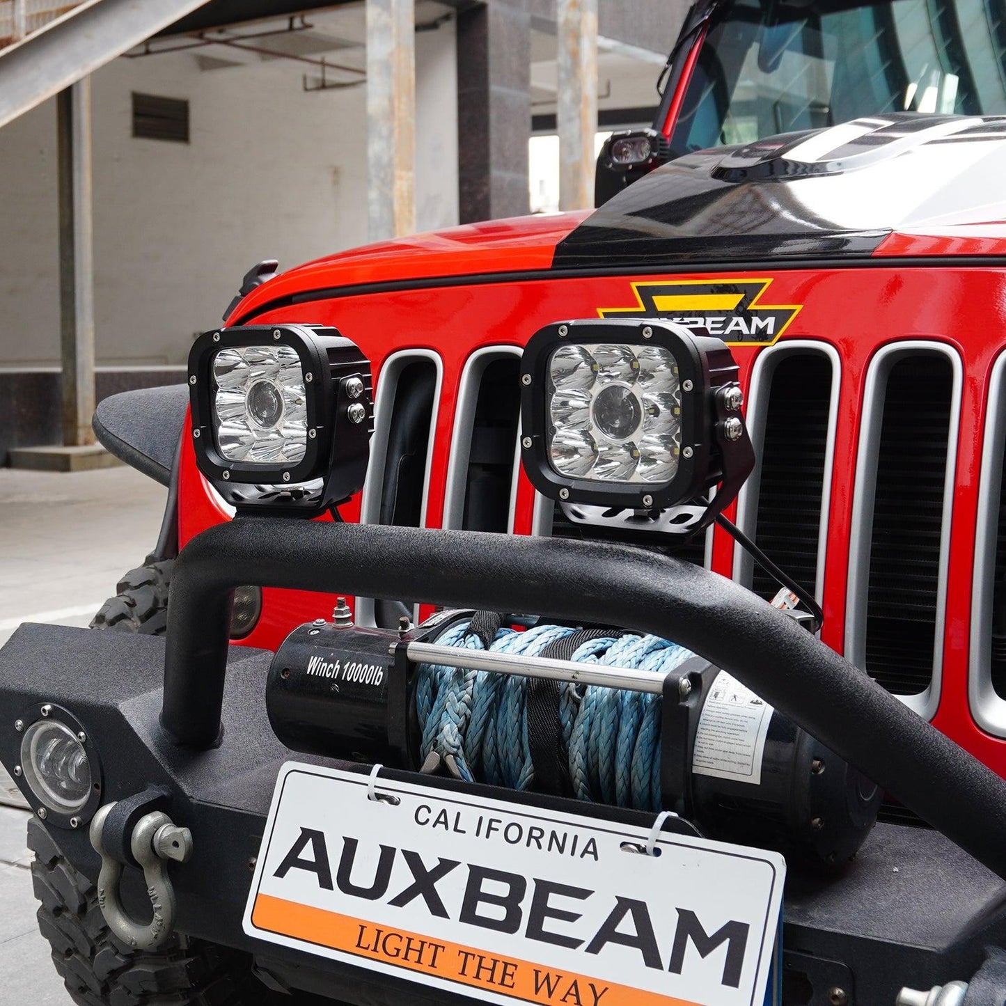 XP-ULTRA Series 5 Inch 110W 11000LM White/Amber LED Driving Lights Pods Light