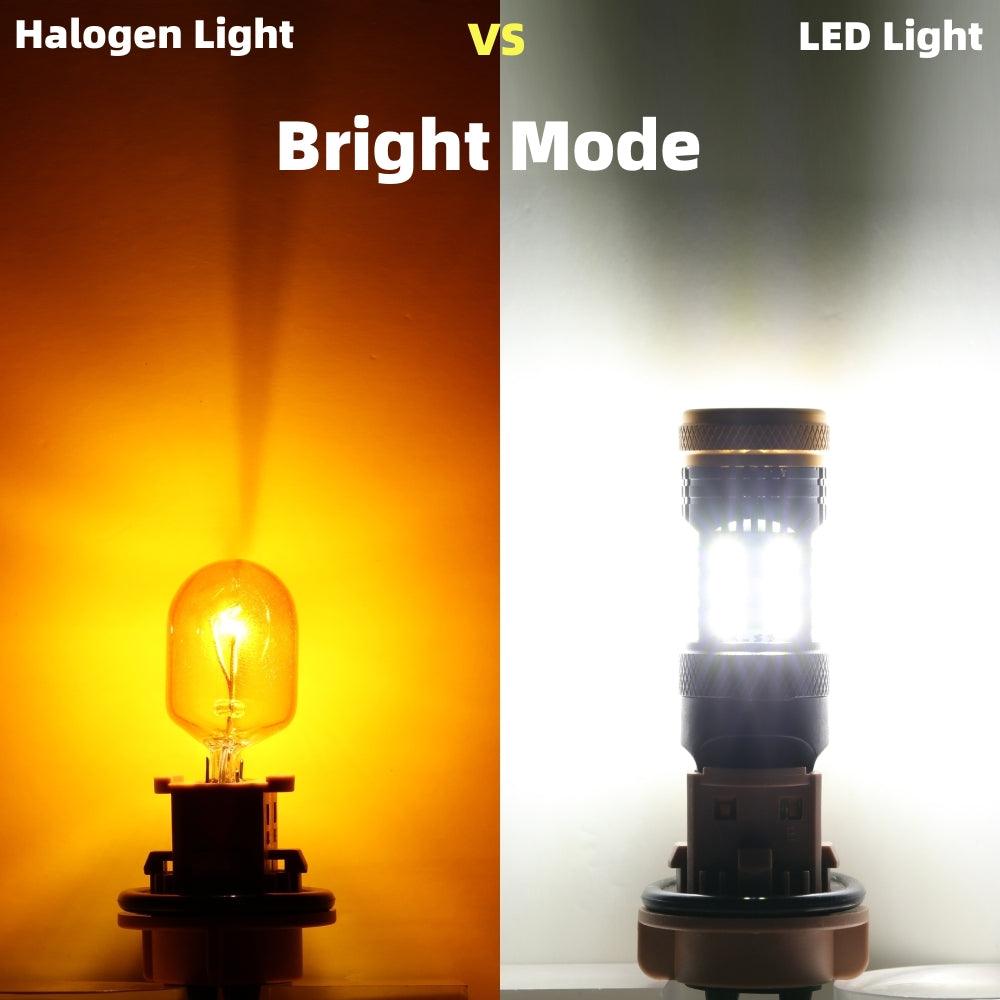 T20 7443 7440 LED Backup Reverse/Turn Signal/Brake Tail Light Bulbs 56W 600% High Brightness CAN-Bus Error Free 6500K White B21 Series | 2 bulbs 