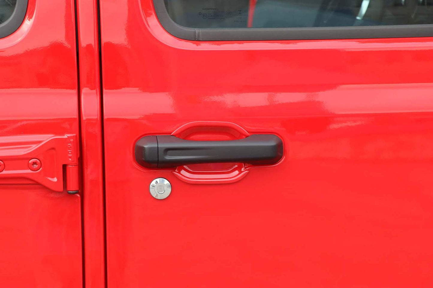 (5 قطع/مجموعة) غطاء حماية مقبض الباب الخارجي، غطاء حماية تجويف مقبض الباب لسيارة جيب رانجلر JL 2018-2022 