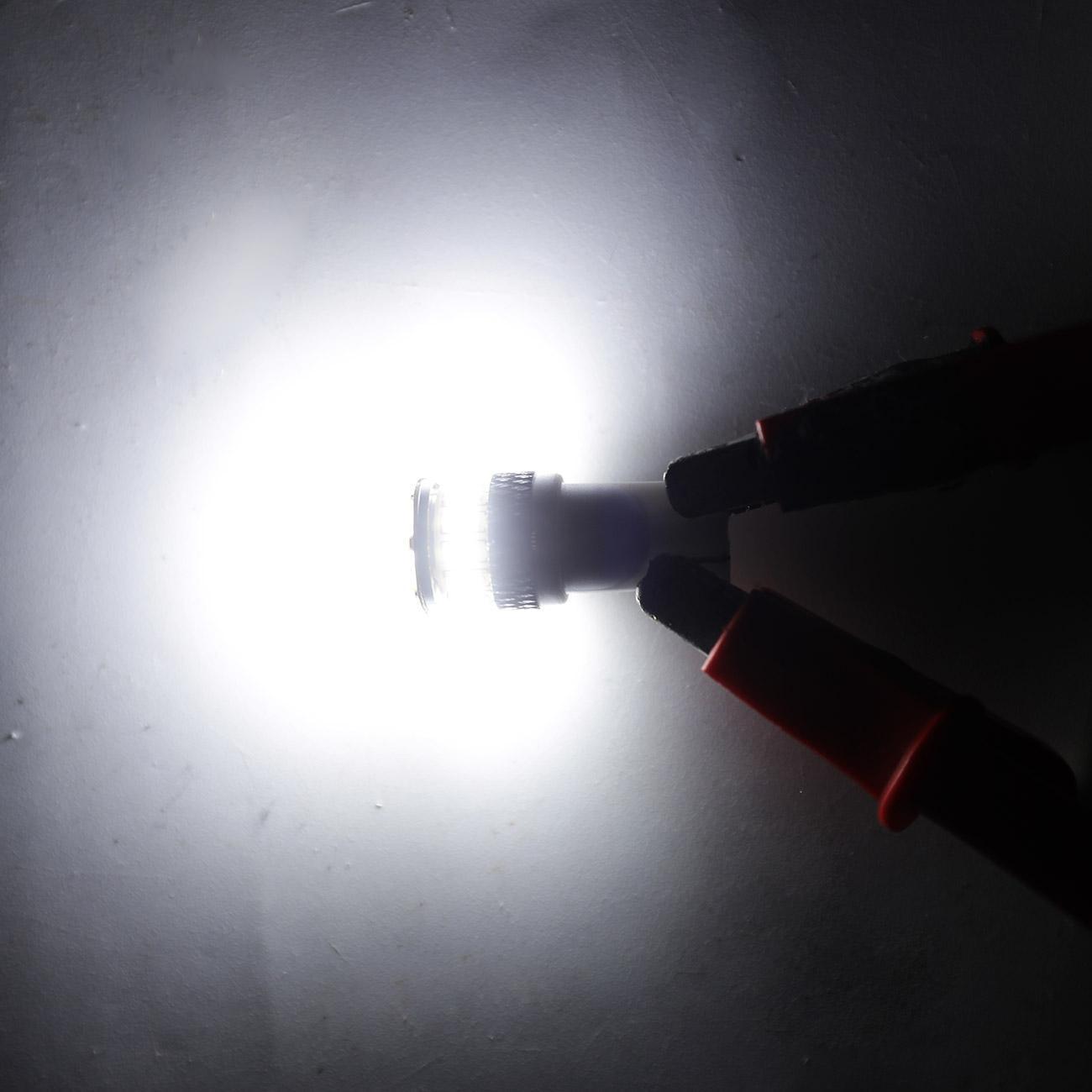 168 2825 W5W T10 LED License Plate/Side Marker/Interior Light Bulbs 4W 300% High Brightness CAN-Bus Error Free 6500K White | 2 bulbs 