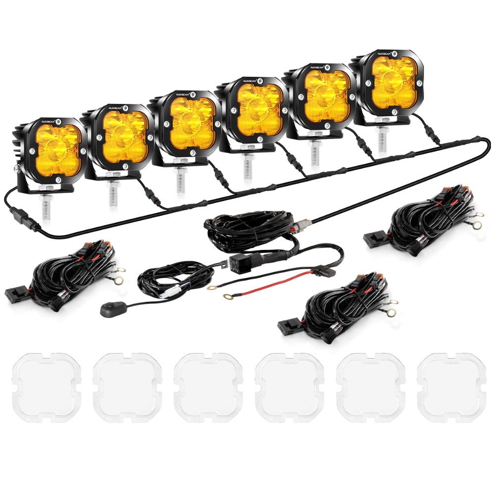XP-ULTRA Series 3 Inch 80W 9600LM LED Pods Lights White&Amber - Auxbeam  – éclairage LED auto