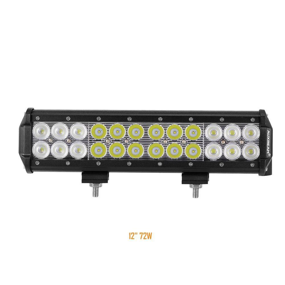 12 inch Classic-SM Series Dual Row LED Light Bar 6000K White Combo