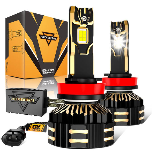 GX-ULTRA Series 40000LM 240W LED Headlight Bulbs 6500K Cool White - Auxbeam  – éclairage LED auto
