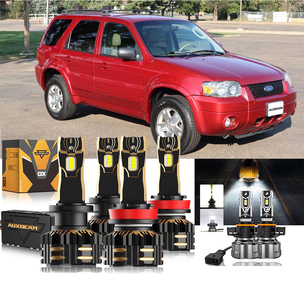 For 2007 Ford Escape H4 LED Headlight Bulbs Bundle - Auxbeam  – éclairage LED auto