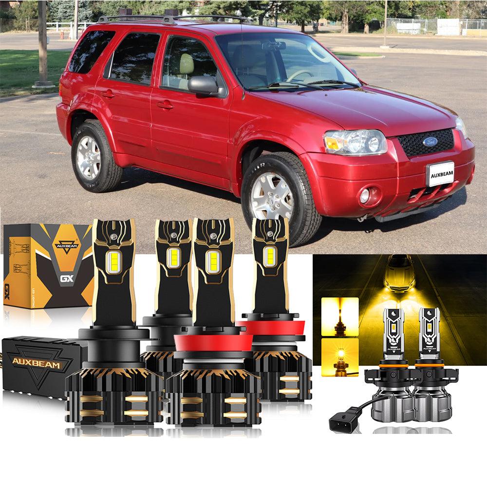 For 2007 Ford Escape H4 LED Headlight Bulbs Bundle - Auxbeam  – éclairage LED auto