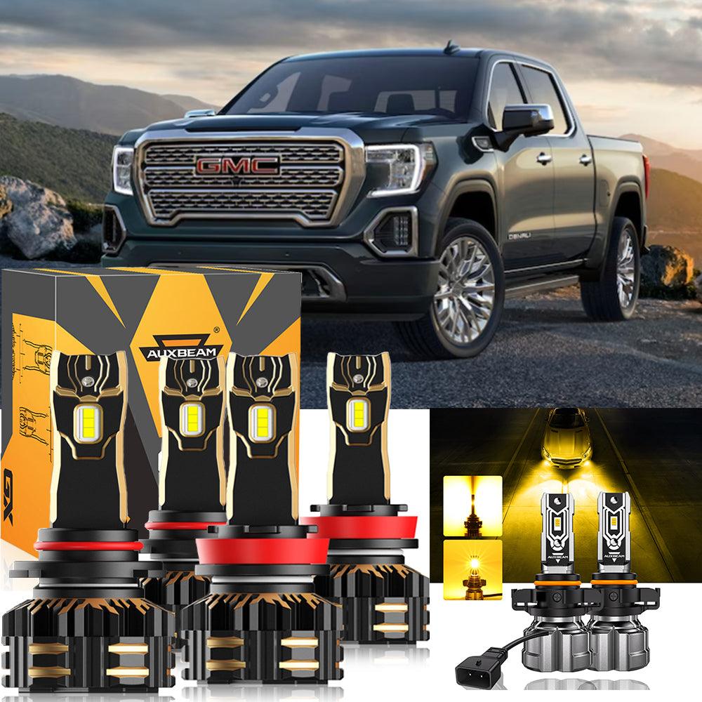 For 2007 GMC Sierra 1500 9005 H11 LED Headlight Bulbs Bundle - Auxbeam  – éclairage LED auto