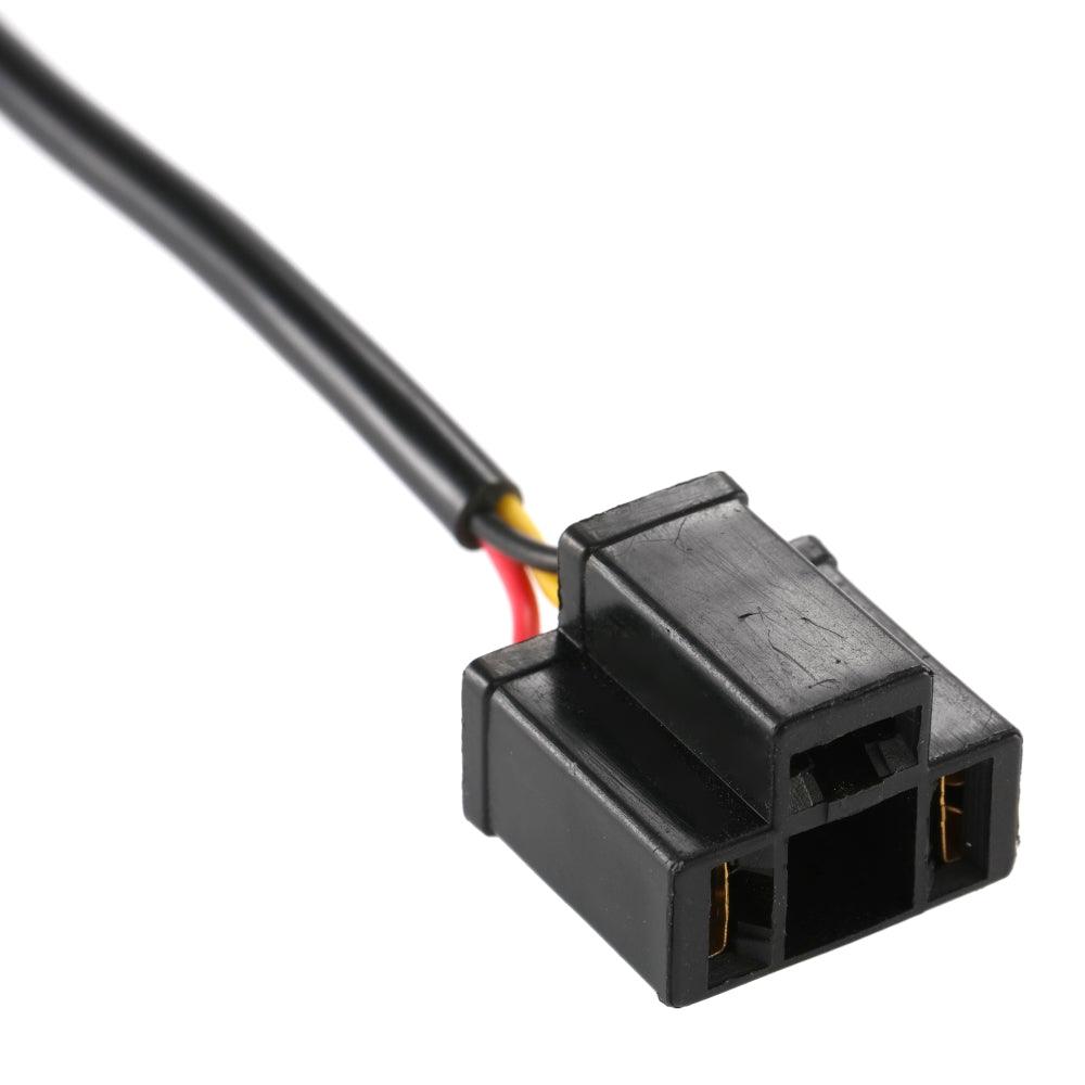 H4/9003 C10-MODEL Enhanced LED Headlight Bulbs Canbus Decoder Anti-Flicker Hyper Flash No Warning Harness Resistor Conversion Kit 2pcs/set