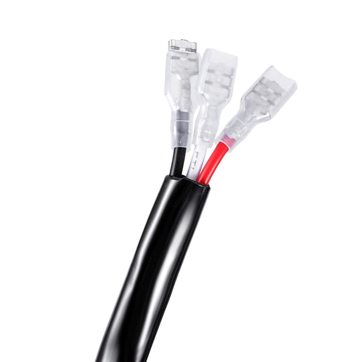 (1 Lead 14AWG for bar in 300W) Led Light Bar Wiring Harness with Fuse 40A Relay ON/Off Switch - Auxbeam  – éclairage LED auto