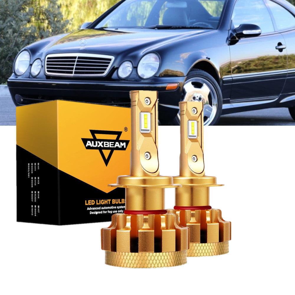 For 2001 - 2006 Mercedes - Benz CLK55 AMG with HID headlamps LED Light Bulbs High Low Beam Bundle - FORZA - PARIS