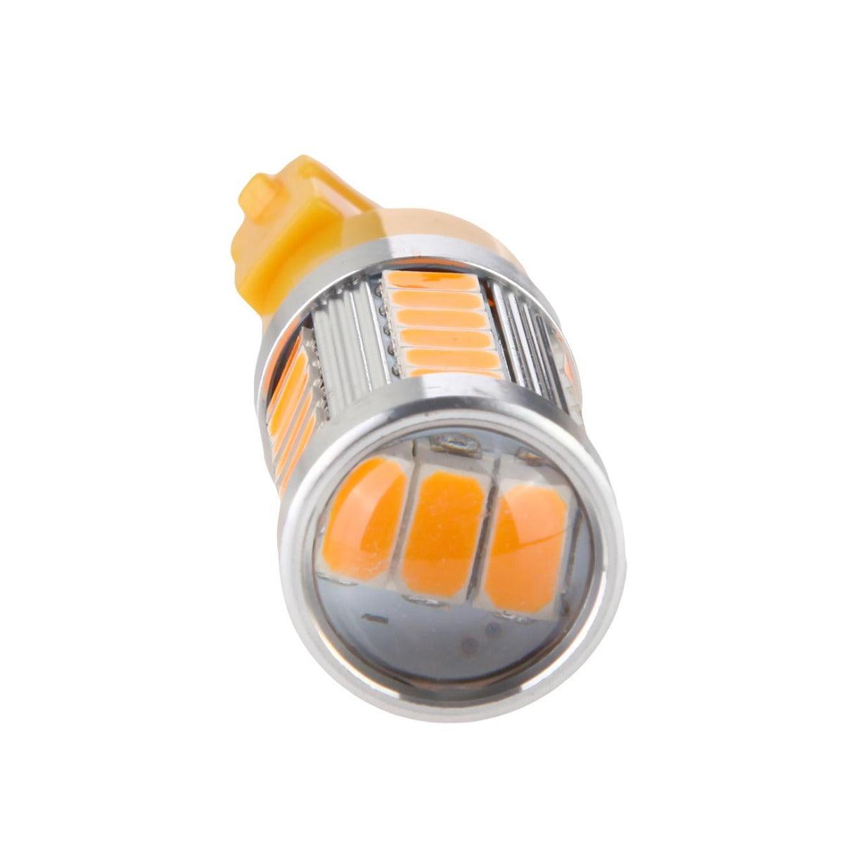 (قطعتان/مجموعة) 3157/3156 33 قطعة - LED 3020SMD كهرماني 8000LM LED ضوء الفرامل/الرجوع/الذيل/إشارة الانعطاف