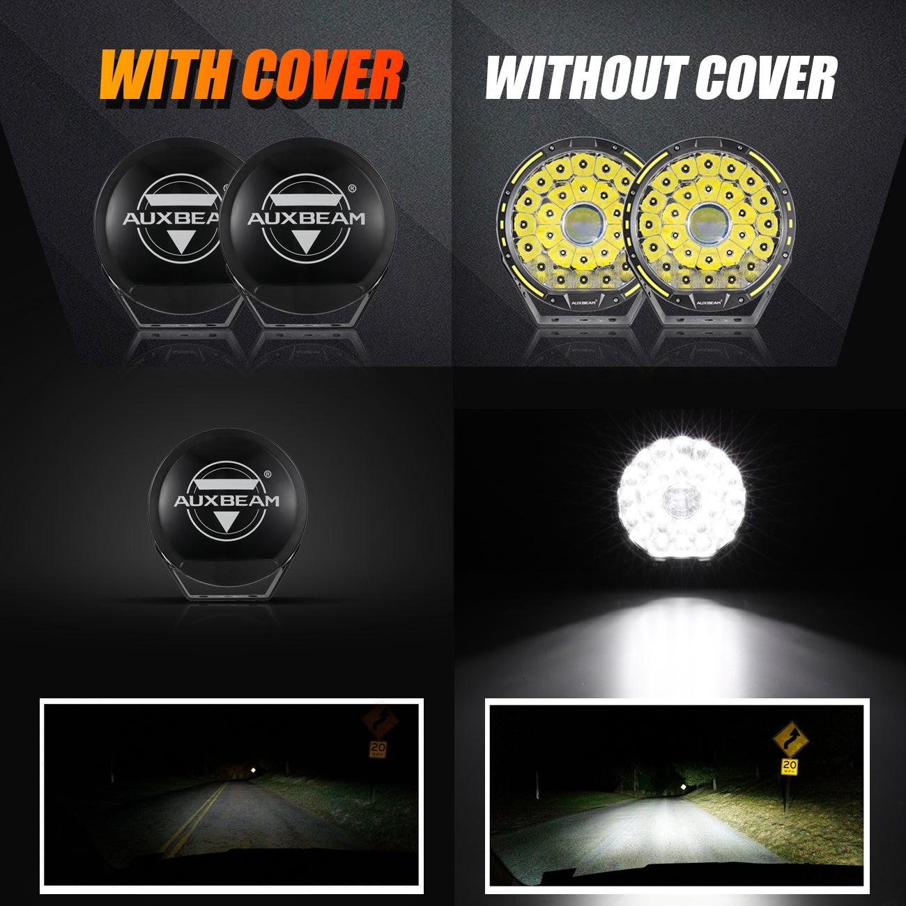 360-PRO Series | 9 Inch 270W 37776LM Offroad LED Driving Lights - Auxbeam  – éclairage LED auto