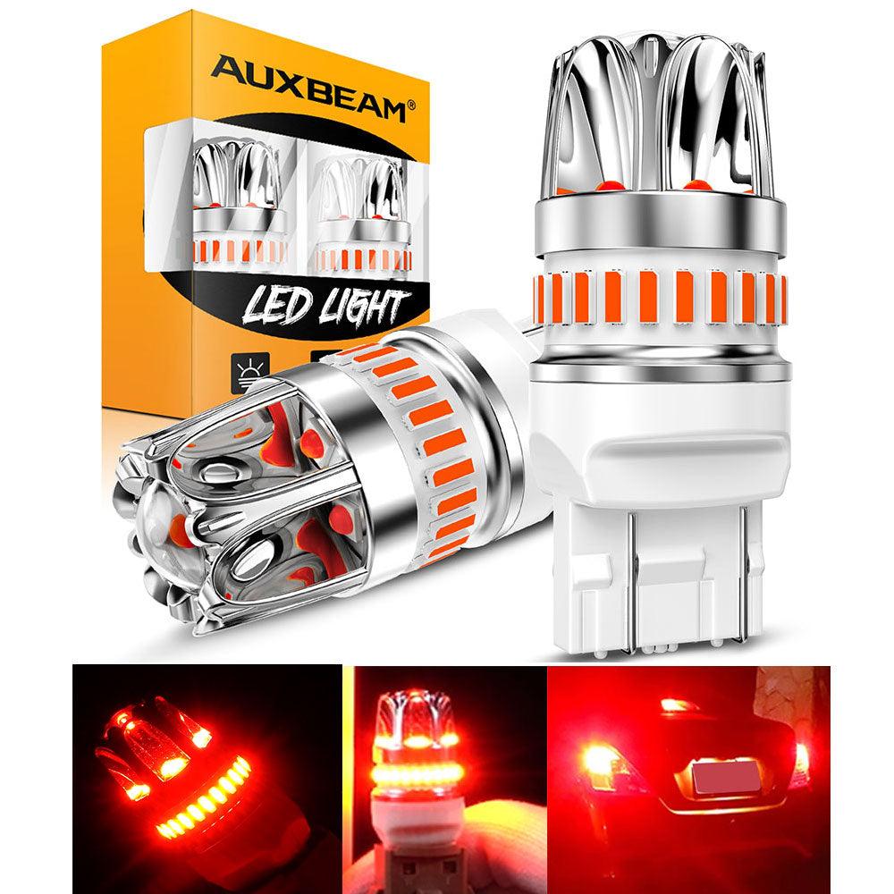 T20 7443 7440 LED Brake/Tail Light Bulbs 14W 6000LM CAN-Bus Error Free Red Y2 Series | 2 Bulbs