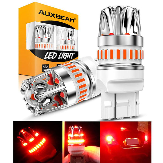 T20 7443 7440 LED Brake/Tail Light Bulbs 14W 6000LM CAN-Bus Error Free Red Y2 Series | 2 bulbs 
