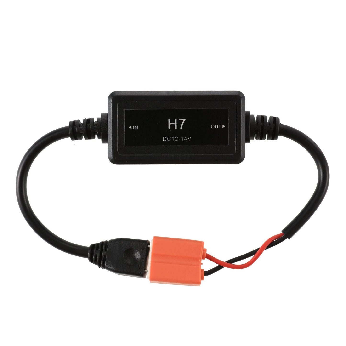 مصابيح أمامية LED مُحسّنة طراز H7 C10-MODEL مزودة بفك تشفير Canbus ومضاد للوميض وفرط الوميض بدون تحذير ومجموعة تحويل مقاومة تسخير قطعتين/مجموعة