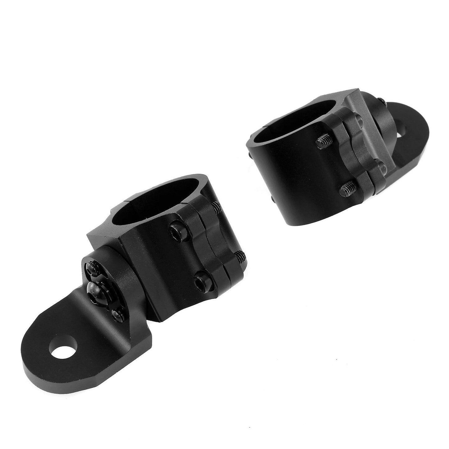 3FT/4FT LED RGB Whip Lights with Bluetooth/ Remote Controlled & Black Universal Flagpole Light Mount  for all UTVs with 1.75" to 2" Roll Cage