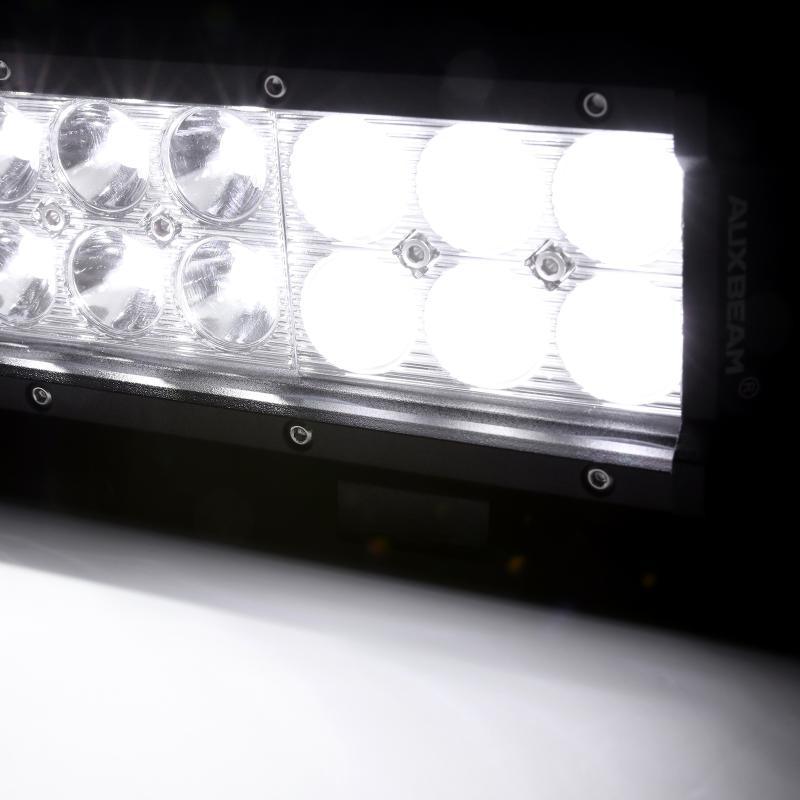 شريط إضاءة LED مزدوج الصف مقاس 12 بوصة من سلسلة Classic-SM مع حزمة أسلاك لسيارات الدفع الرباعي ومركبات ATV وUTV والشاحنات والقوارب الصغيرة