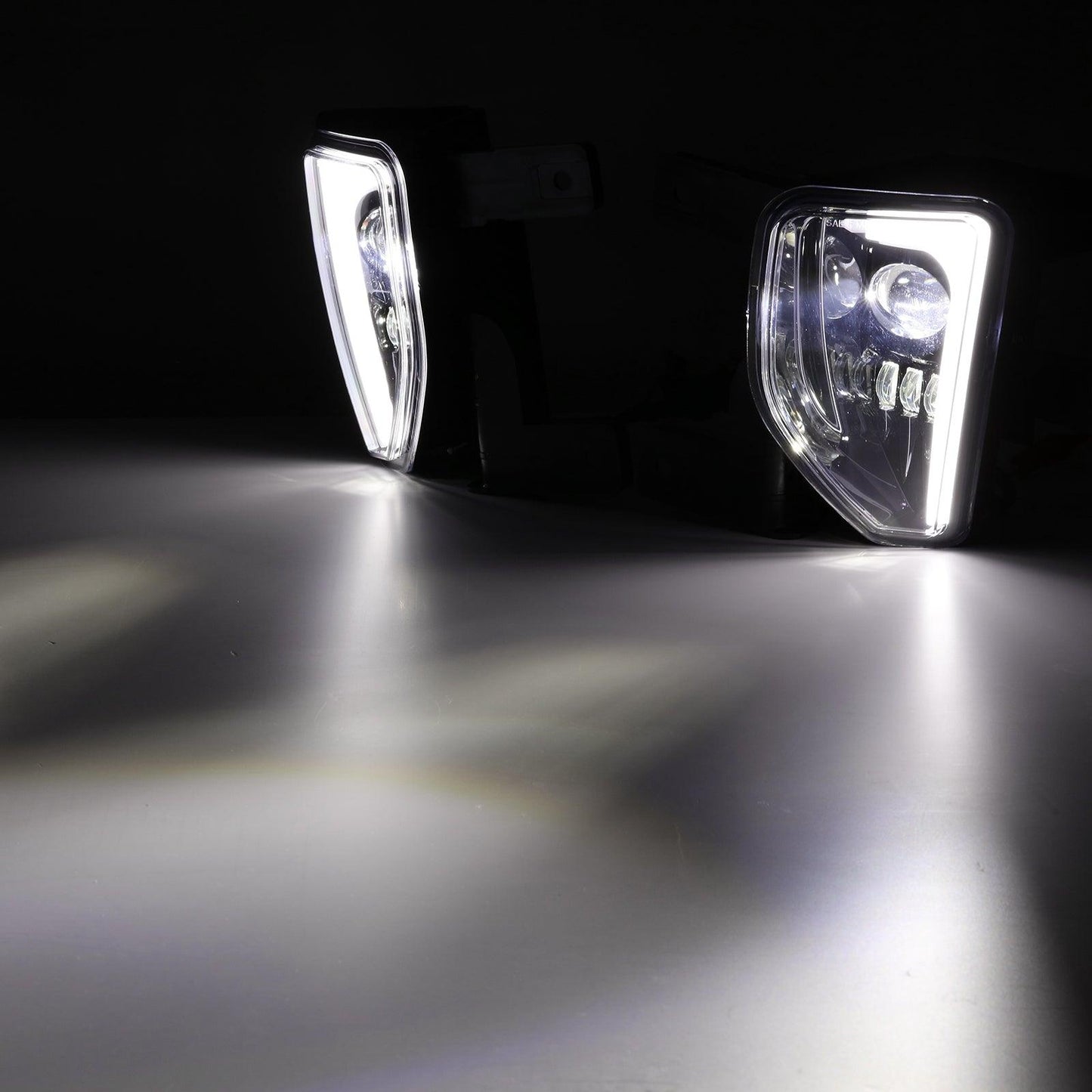 مصابيح ضباب LED DOT بقوة 45 واط (قطعتان/مجموعة) لسيارة سيلفرادو 1500