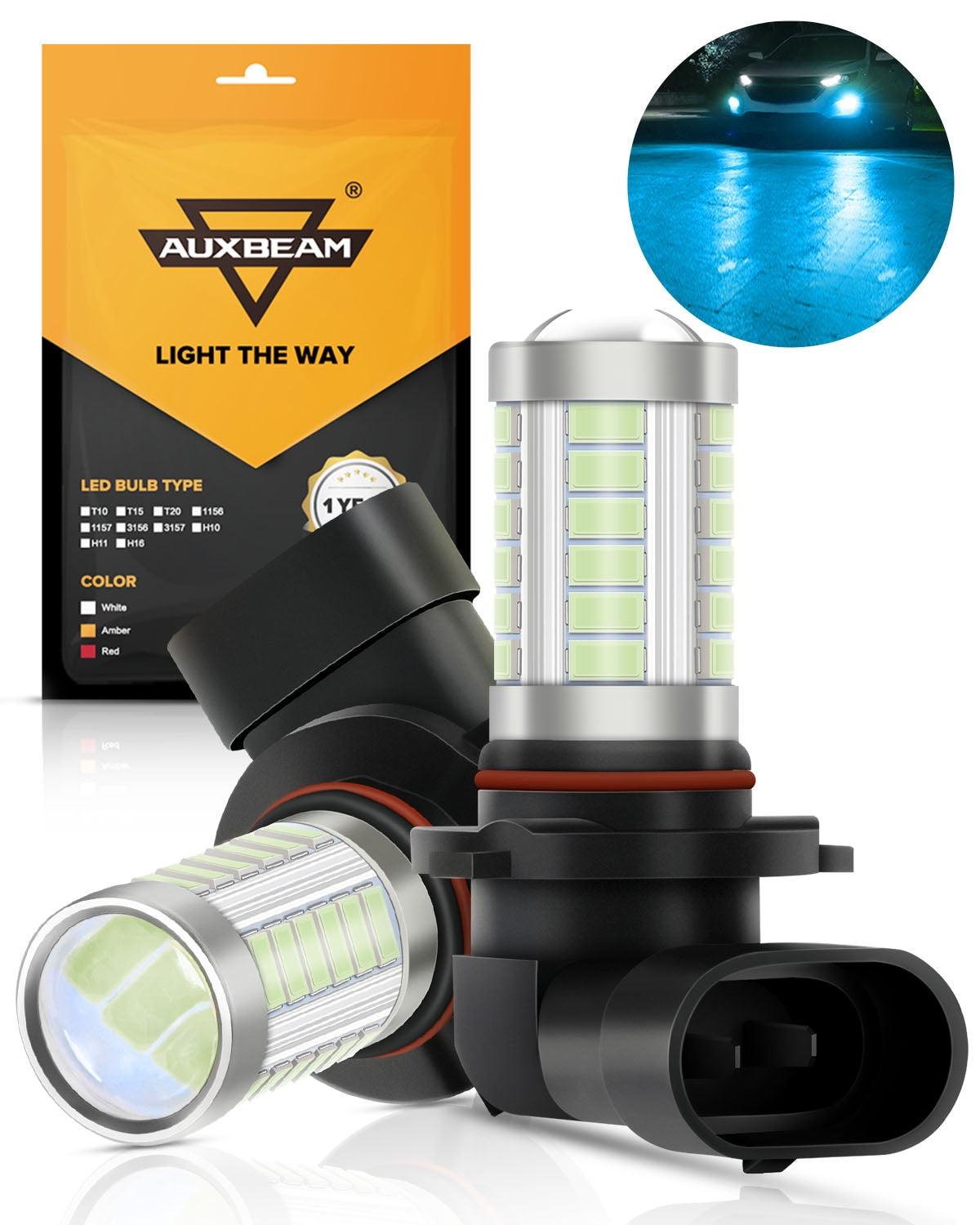 H10 9145 9140 HB3 LED Fog Light/DRL 50W 4000LM Ice Blue 33LED Series | 2 Bulbs