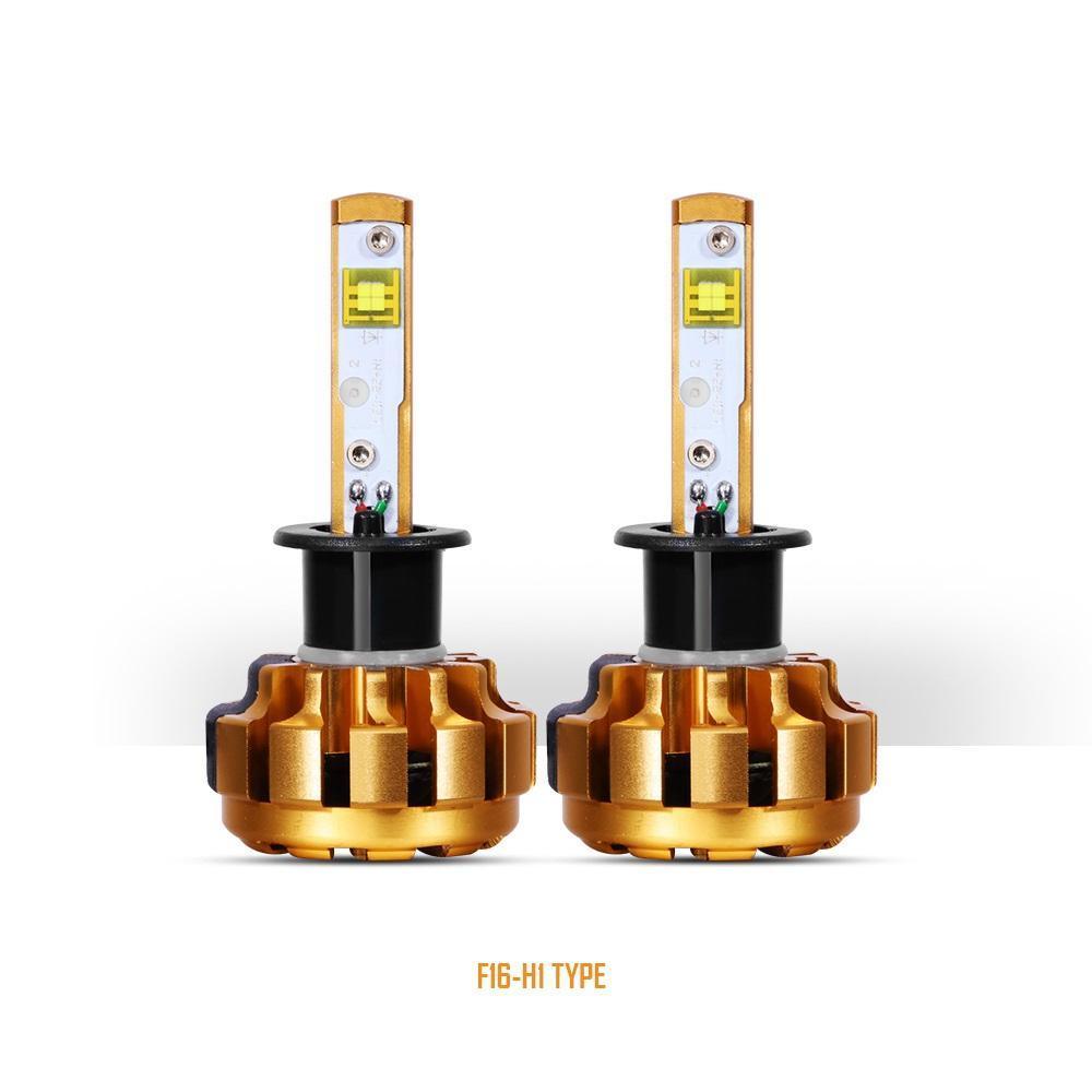 F-16 Series LED light Bulbs 12000LM 60W 6000K White Light