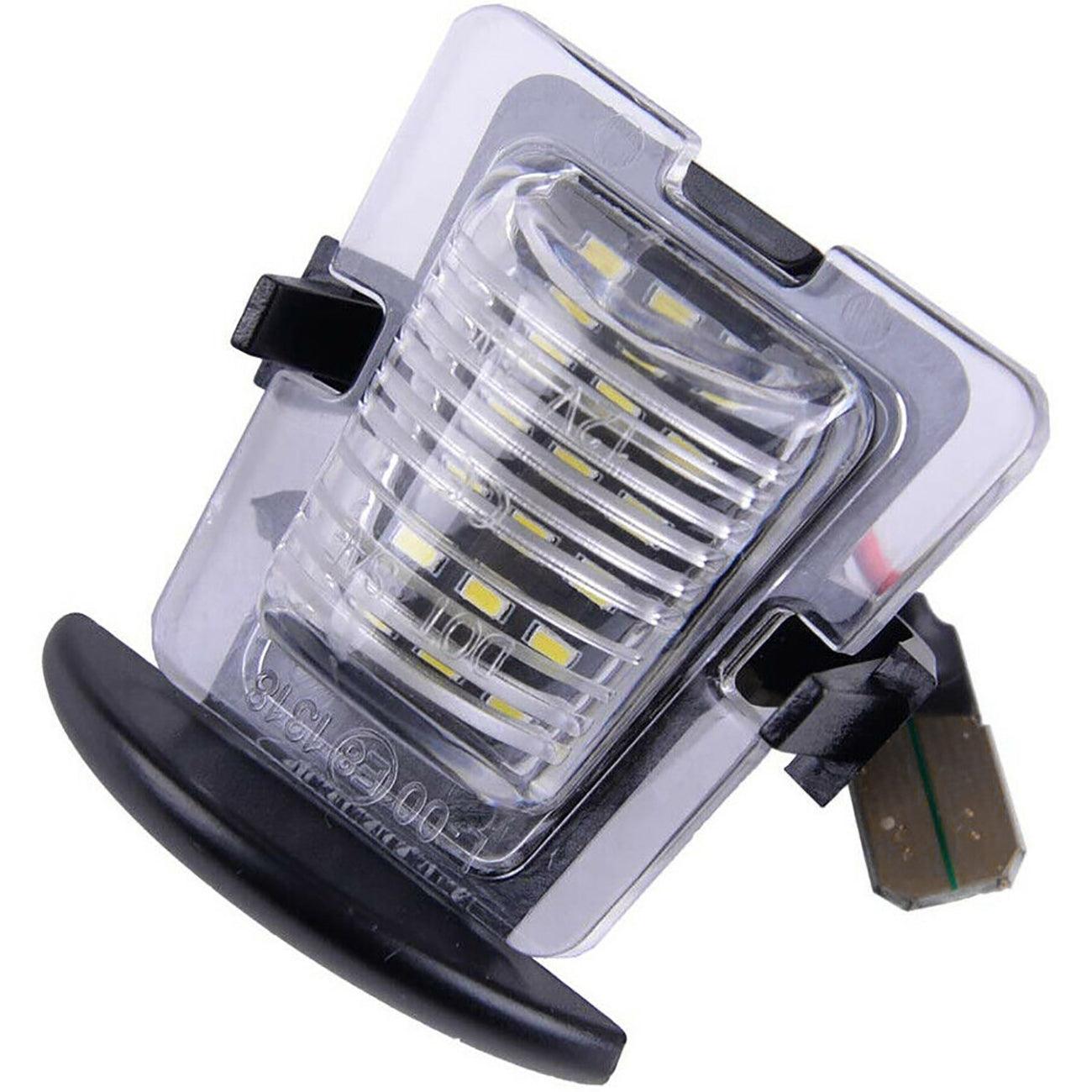 Feux de Plaque d'Immatriculation LED et Feux Hinge pour Jeep Wrangler JK 2007-2017